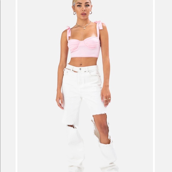 Adika Candy Crop Top - Picture 2 of 3